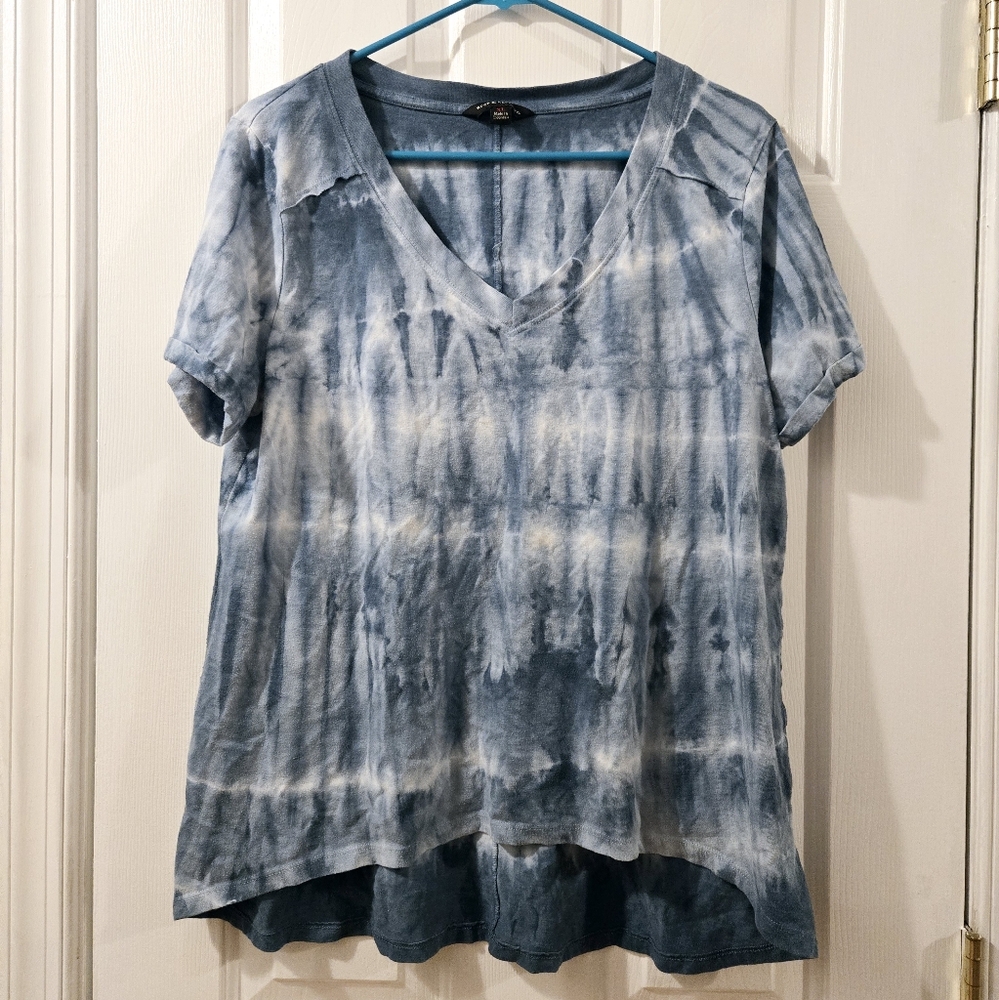 Cute Blue tie dye xl rock & republic shirt